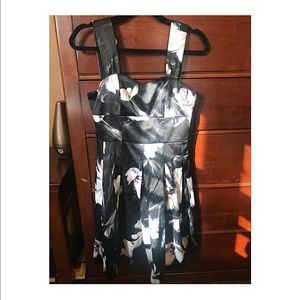 WHBM-Floral cocktail dress